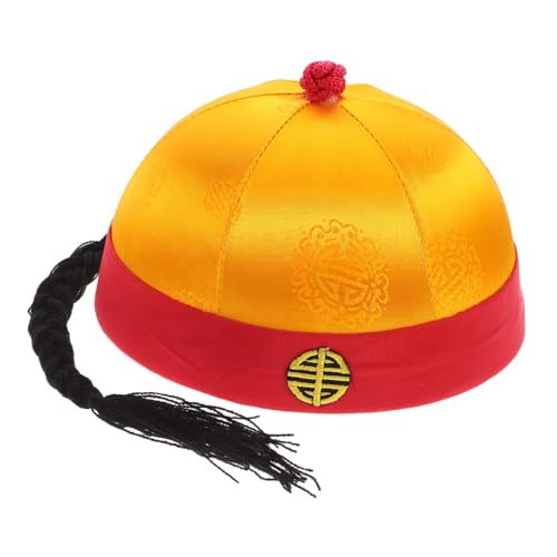 CHILDWEET Orientalische Pferdeschwanz-kopfbedeckung Herrenhut Im Chinesischen Stil Antikes Chinesisches Kostümzubehör Partyhut Für Cosplay-events CHILDWEET Orientalische Pferdeschwanz-kopfbedeckung Herrenhut Im Chinesischen Stil Antikes Chinesisches Kostümzubehör Partyhut Für Cosplay-events von CHILDWEET
