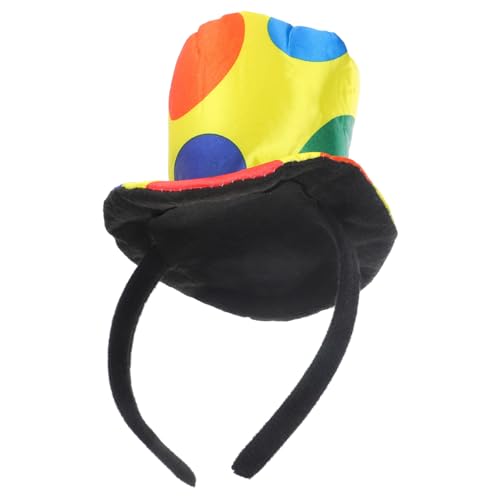 CHILDWEET Stirnbänder Für Halloween Clownhut Stirnband Rollenspielzubehör Für Erwachsene CHILDWEET Stirnbänder Für Halloween Clownhut Stirnband Rollenspielzubehör Für Erwachsene von CHILDWEET