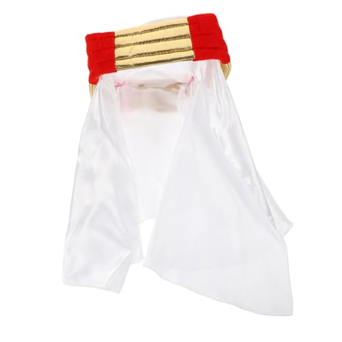 CHILDWEET Cosplay Arabischer Hut Rot Party Accessoire Leicht Tragbar Weiches Material Dekorativer Kopfschmuck Für Karneval Festival Rollenspiele von CHILDWEET