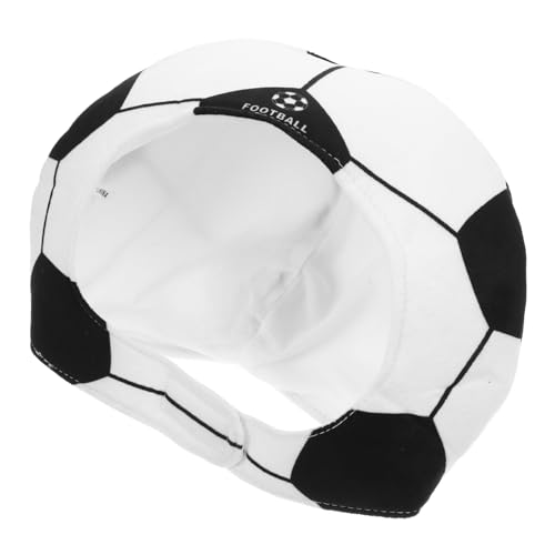 CHILDWEET Cosplay-kappe Foto-requisite Fußball-kopfbedeckung Hut Plüsch-partyzubehör Fällt Auf Themenpartys Auf von CHILDWEET