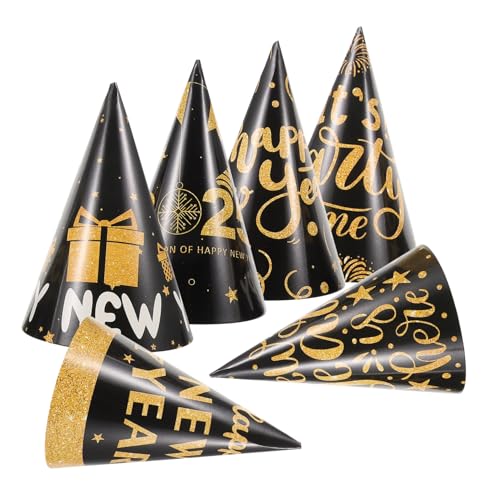 CHILDWEET Geburtstag Papierhut -Kart Jahre Papierkegelhut Etikett Glänzender Festhut festliche Hüte Neujahrshut Geburtstagspartyhut silvesterparty dekoration Partyhut für das neue Jahr CHILDWEET Geburtstag Papierhut -Kart Jahre Papierkegelhut Etikett Glänzender Festhut festliche Hüte Neujahrshut Geburtstagspartyhut silvesterparty dekoration Partyhut für das neue Jahr von CHILDWEET