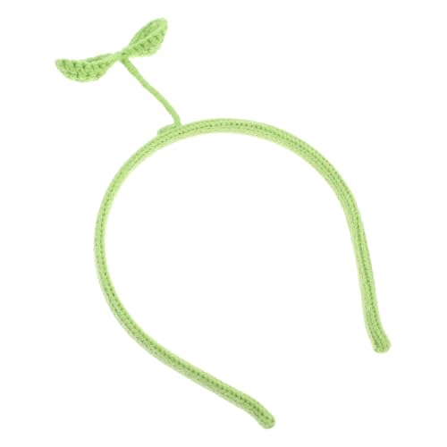 CHILDWEET Grün Sprießendes Haarband Gehäkeltes Stirnband Bopper-stirnband Winterstirnband Für Damen Valentinstag Stirnband Gehäkelte Stirnbänder Für Frauen Kostümzubehör Eisen Green CHILDWEET Grün Sprießendes Haarband Gehäkeltes Stirnband Bopper-stirnband Winterstirnband Für Damen Valentinstag Stirnband Gehäkelte Stirnbänder Für Frauen Kostümzubehör Eisen Green von CHILDWEET