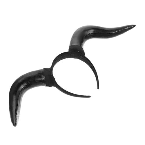 CHILDWEET Halloween Teufelshörner Stirnband Leichtes Cosplay Horn Haarreif Party Accessoire für Karneval und Fasching von CHILDWEET