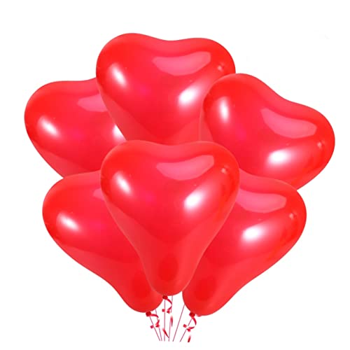 CHILDWEET Herzform Latexballons Für Feste Geburtstagsfeiern Und Hochzeiten Dicke Dekorative Ballons CHILDWEET Herzform Latexballons Für Feste Geburtstagsfeiern Und Hochzeiten Dicke Dekorative Ballons von CHILDWEET