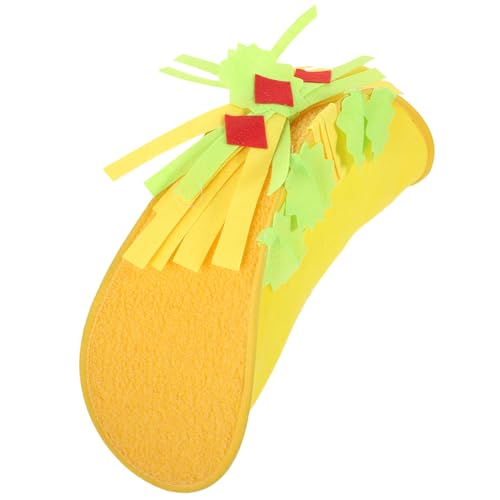 CHILDWEET Hut- Cosplay-Hut-Requisite Taco Kostümhut Neuheit Hut Bühnenperformancehut verrückter Hut Mexikanische Partyhüte Mexikanische Kopfbedeckungen Partyhut-Requisite Stoffhut Tuch CHILDWEET Hut- Cosplay-Hut-Requisite Taco Kostümhut Neuheit Hut Bühnenperformancehut verrückter Hut Mexikanische Partyhüte Mexikanische Kopfbedeckungen Partyhut-Requisite Stoffhut Tuch von CHILDWEET