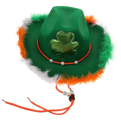 CHILDWEET St. Patricks Day Kostümhut Irischer Strohhut Partyhut Für Damen St. Patricks Day Dekorationen CHILDWEET St. Patricks Day Kostümhut Irischer Strohhut Partyhut Für Damen St. Patricks Day Dekorationen von CHILDWEET
