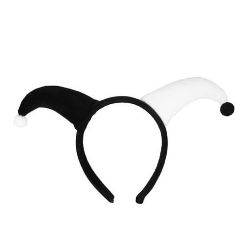 CHILDWEET Clown Haarschmuck Für Halloween Lustiges Stirnband Für Kostümparty Und Maskerade Kreatives Design Geeignet Für Erwachsene Für Festlichkeiten Und Bühnenauftritte von CHILDWEET