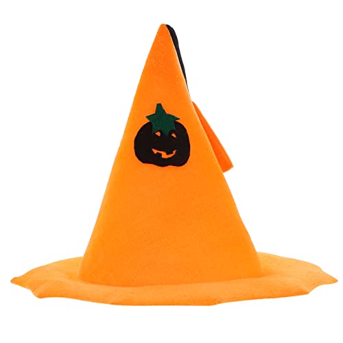 CHILDWEET Halloween Kostümzubehör Kürbishut Hexenhut Cosplay Hut Für Partys Und Karneval von CHILDWEET