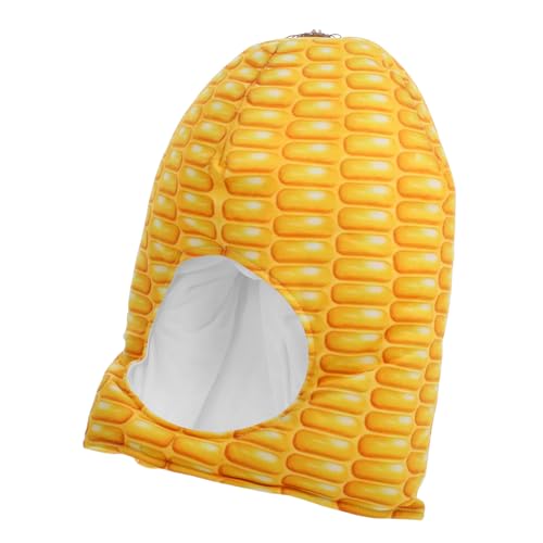CHILDWEET Partyhut Zum Thema Mais Verkleidung Für Bauernhofpartys Halloween Cosplay Für Jedes Alter Originelle Kopfbedeckung Zum Spaß von CHILDWEET