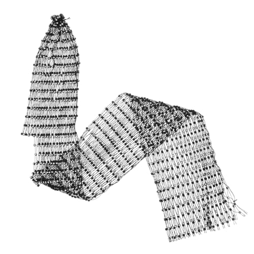 CHILDWEET Elastisches Strass- -stirnband Aus Netzstoff Für Rave-partys Festliches Maskeraden-accessoire von CHILDWEET