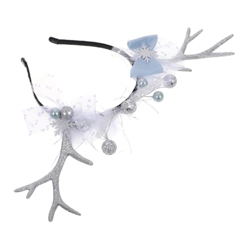 CHILDWEET Schneeflocken-Geweih-Stirnband weihnachts dekoration weihnachtsfeier outfit Geweih-Haarband Rentier-Stirnband Weihnachtskleidung Weihnachts-Haarschmuck Haarnadel Weihnachten Plüsch CHILDWEET Schneeflocken-Geweih-Stirnband weihnachts dekoration weihnachtsfeier outfit Geweih-Haarband Rentier-Stirnband Weihnachtskleidung Weihnachts-Haarschmuck Haarnadel Weihnachten Plüsch von CHILDWEET