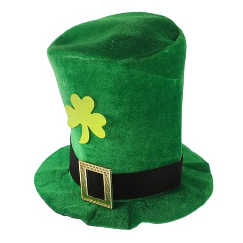 CHILDWEET St. Patrick Hut St. Patricks Day-Mütze Gastgeschenke zum St. Patricks Motorhaube für Männer das Geschenk Cosplay-Dekor irische Mütze bilden schmücken Festivalhut Partyhut Mann von CHILDWEET