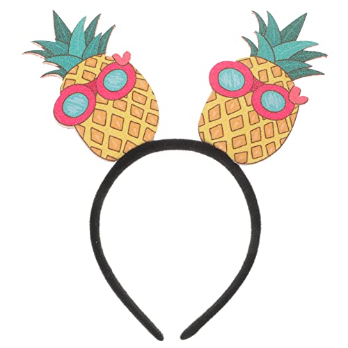 CHILDWEET Stirnband aus Kokosnussbaum kreative geschenke hawaii haarschmuck hawaiianische Partydekorationen Ananas-Haarband Make-up-Haarband hawaiianisches Stirnband Haarreifen bilden von CHILDWEET