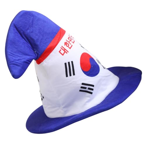 CHILDWEET Südkorea Flagge Kostümhut Plüsch Masquerade Kopfbedeckung Für Partys Cosplay Und Sportevents Lustiger Hut Für Erwachsene Vielseitig Einsetzbar CHILDWEET Südkorea Flagge Kostümhut Plüsch Masquerade Kopfbedeckung Für Partys Cosplay Und Sportevents Lustiger Hut Für Erwachsene Vielseitig Einsetzbar von CHILDWEET