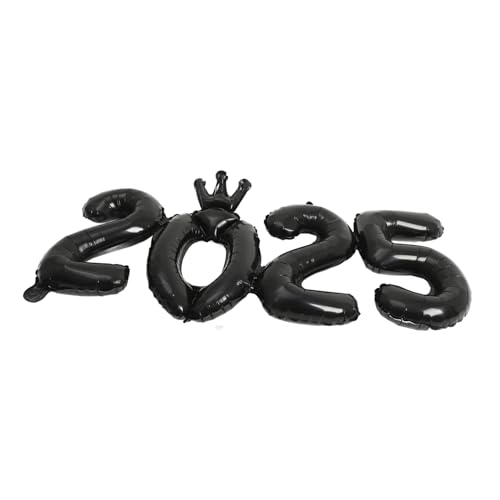 CHILDWEET Einzigartiges Design 40 2025 Nummer Ballon Aluminium Folie Neujahr Dekorationen Für Party Ballon Bogen Kit von CHILDWEET