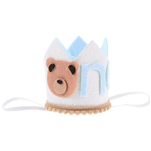 CHILDWEET Kronen-stirnband Zum Ersten Geburtstag Mit Löwenmotiv Dekoration Für Den 1. Geburtstag Junge Babyparty Kronenhut Leichte Babygeburtstagsmütze Für Kinder CHILDWEET Kronen-stirnband Zum Ersten Geburtstag Mit Löwenmotiv Dekoration Für Den 1. Geburtstag Junge Babyparty Kronenhut Leichte Babygeburtstagsmütze Für Kinder von CHILDWEET