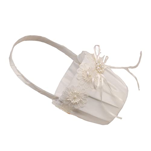 CHILDWEET Künstlicher Blumenblütenkorb Aus Spitze Für Hochzeit Blumenmädchen-detail CHILDWEET Künstlicher Blumenblütenkorb Aus Spitze Für Hochzeit Blumenmädchen-detail von CHILDWEET