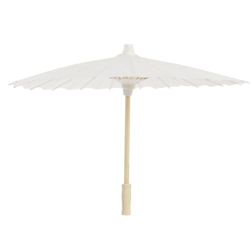 Weißer Papierschirm 40 cm Durchmesser Kinder-tanzschirm Für Partys Hochzeiten Weißer Papierschirm 40 cm Durchmesser Kinder-tanzschirm Für Partys Hochzeiten von CHILDWEET