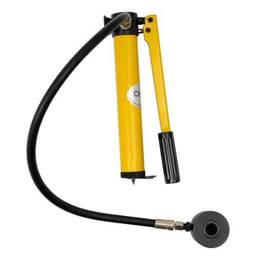 CHIMHOON Hydraulik Blechstanze Lochstanze, Zylinder Locheisen Punch Rohr Werkzeugstahl 8T, Hydraulisch Locher Set, Zylinder Locheisen Punch Rohr Werkzeugstahl mit Koffer von CHIMHOON
