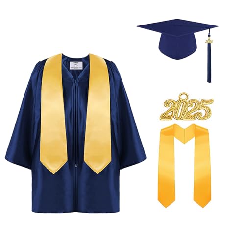 CHISHAYA Graduation Deko 2025 Farbiges Bachelor-Kleid für für Kindergarten-, Grund- Sekundarschüler zum Tragen des Doktorkleids bei der Abschlussfeier Geschenk für Master Abschluss Geschenk CHISHAYA Graduation Deko 2025 Farbiges Bachelor-Kleid für für Kindergarten-, Grund- Sekundarschüler zum Tragen des Doktorkleids bei der Abschlussfeier Geschenk für Master Abschluss Geschenk von CHISHAYA