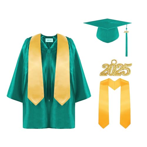 CHISHAYA Graduation Deko 2025 Farbiges Bachelor-Kleid für für Kindergarten-, Grund- Sekundarschüler zum Tragen des Doktorkleids bei der Abschlussfeier Geschenk für Master Abschluss Geschenk CHISHAYA Graduation Deko 2025 Farbiges Bachelor-Kleid für für Kindergarten-, Grund- Sekundarschüler zum Tragen des Doktorkleids bei der Abschlussfeier Geschenk für Master Abschluss Geschenk von CHISHAYA