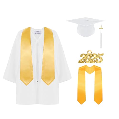 CHISHAYA Graduation Deko 2025 Farbiges Bachelor-Kleid für für Kindergarten-, Grund- Sekundarschüler zum Tragen des Doktorkleids bei der Abschlussfeier Geschenk für Master Abschluss Geschenk CHISHAYA Graduation Deko 2025 Farbiges Bachelor-Kleid für für Kindergarten-, Grund- Sekundarschüler zum Tragen des Doktorkleids bei der Abschlussfeier Geschenk für Master Abschluss Geschenk von CHISHAYA