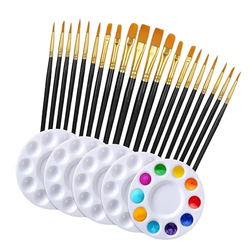 1 Set Nylon Haarkunst Pinsel Aquarell Acrylmalerei 1 Set Nylon Haarkunst Pinsel Aquarell Acrylmalerei von CHIZISX