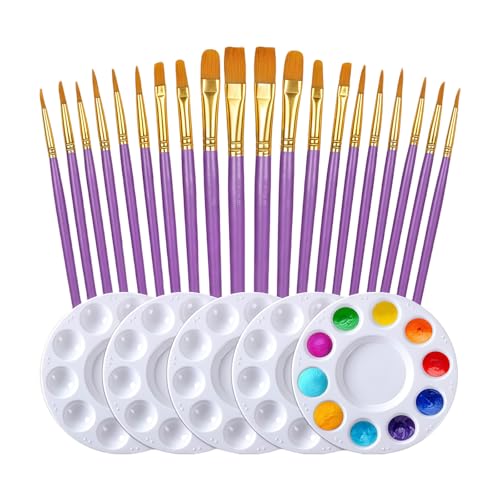 1 Set Nylon Haarkunst Pinsel Aquarell Acrylmalerei 1 Set Nylon Haarkunst Pinsel Aquarell Acrylmalerei von CHIZISX