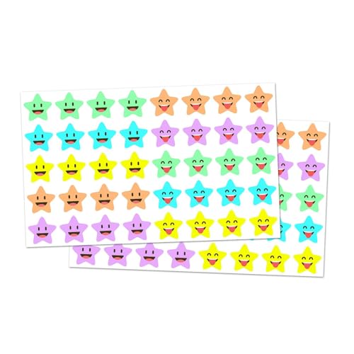 10 Blatt kleine Sternaufkleber Schreibwaren Etiketten Aufkleber Belohnungsaufkleber Dekorative Aufkleber für Bastler 10 Blatt kleine Sternaufkleber Schreibwaren Etiketten Aufkleber Belohnungsaufkleber Dekorative Aufkleber für Bastler von CHIZISX