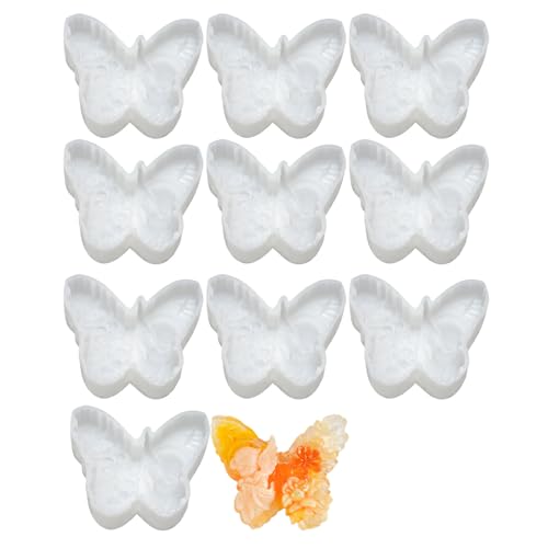 10 Stück Dekorationen handgefertigte Geschenke Raumdekor Handwerk Gießformen Silikon Handwerk Herstellung Formen Duftformen von CHIZISX