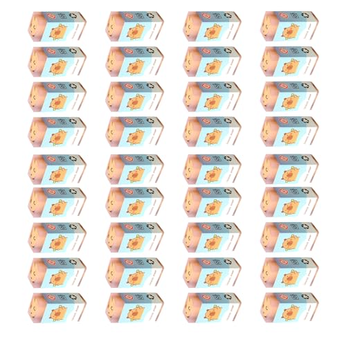 36 kreative Radiergummis in Tierform, lustige Tier-Radiergummis für Kinder, Studenten, Schreiben, Notizen, Büro, Schulbedarf, Capybara-Radiergummi von CHIZISX