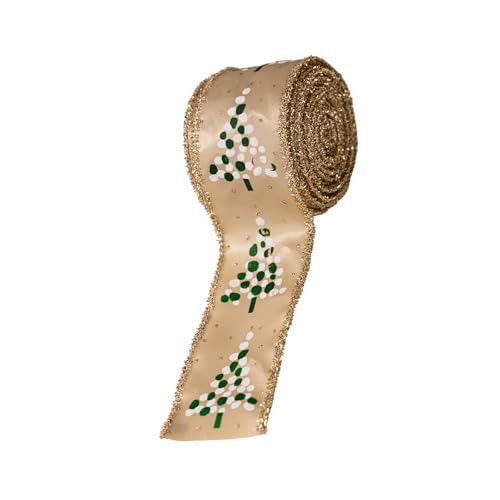 5.46yard Holiday Stoff Ribbon 5 Cm Breites Weihnachtsdekoratik Für Kunsthandwerksbaumkranz Und Verpackungsdekoration 5.46yard Holiday Stoff Ribbon 5 Cm Breites Weihnachtsdekoratik Für Kunsthandwerksbaumkranz Und Verpackungsdekoration von CHIZISX