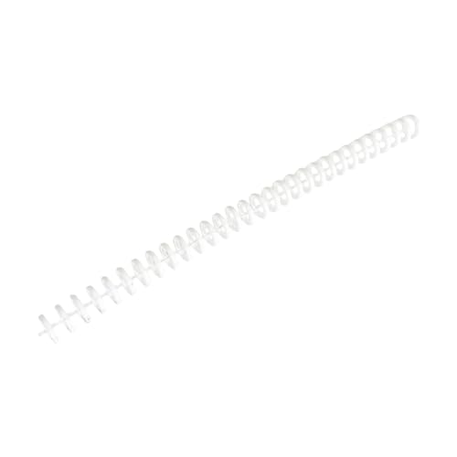 Binderücken aus weichem PVC, 12 mm, für nachfüllbare Notizbücher, Planer, 30 Ringe, Binderücken, Binderücken von CHIZISX