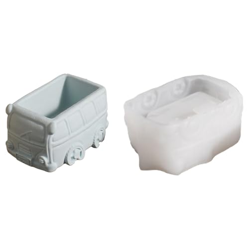 Busförmige Blumentöpfe, Silikonformen, Sukkulenten, Pflanzen, handgefertigte Pflaster, Epoxidharz-Formen für Halter, Silikon-Sukkulenten, Pflanzen, Busförmige Blumentöpfe, Pflaster Busförmige Blumentöpfe, Silikonformen, Sukkulenten, Pflanzen, handgefertigte Pflaster, Epoxidharz-Formen für Halter, Silikon-Sukkulenten, Pflanzen, Busförmige Blumentöpfe, Pflaster von CHIZISX