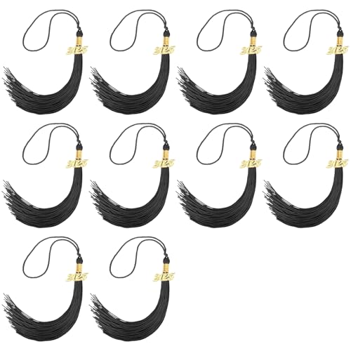 CHIZISX 10pcs Abschlusshut Quasten Charme Klasse Von 2025 Abschlusshut Dekoration Quasten Für Junggesellenkleid Abschlusshut CHIZISX 10pcs Abschlusshut Quasten Charme Klasse Von 2025 Abschlusshut Dekoration Quasten Für Junggesellenkleid Abschlusshut von CHIZISX