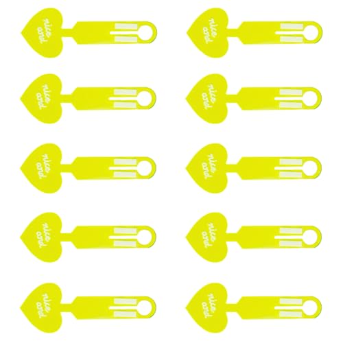 CHIZISX 10pcs Gepäckbezeichnungen Mit Hoher Sichtbarkeit Farbe Herzgepäckbezeichnung Einfache Identifizierung Für Business Trip Gepäckkennung CHIZISX 10pcs Gepäckbezeichnungen Mit Hoher Sichtbarkeit Farbe Herzgepäckbezeichnung Einfache Identifizierung Für Business Trip Gepäckkennung von CHIZISX