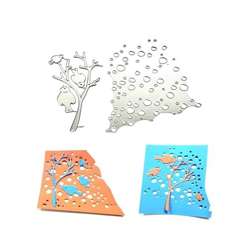 CHIZISX 5 Stück Scrapbooking-Stanzformen, Kohlenstoffstahl-Stanzformen, Prägung, gestanzte Schablonen für die Herstellung von Sc CHIZISX 5 Stück Scrapbooking-Stanzformen, Kohlenstoffstahl-Stanzformen, Prägung, gestanzte Schablonen für die Herstellung von Sc von CHIZISX