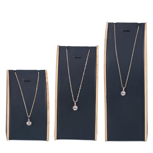CHIZISX Anspruchsvolles, stabiles Massivholz-Anhänger-Set, 3 gebogene Halterungen, tragbares Zubehör für Ornamente, Schmuck-Präsentation CHIZISX Anspruchsvolles, stabiles Massivholz-Anhänger-Set, 3 gebogene Halterungen, tragbares Zubehör für Ornamente, Schmuck-Präsentation von CHIZISX