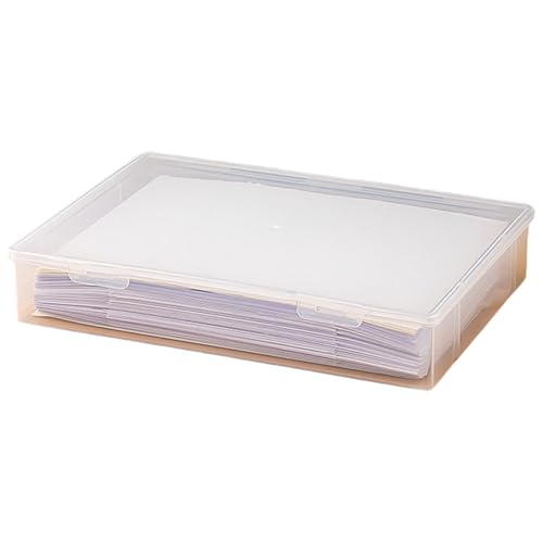 CHIZISX Dokumenthalter Feuchtigkeits Proof Veranstalter Mit Großer Kapazität Plastik Aufbewahrungsbox Mit LID Deckel Für Den Gebrauch Von Zuhause Oder Büro CHIZISX Dokumenthalter Feuchtigkeits Proof Veranstalter Mit Großer Kapazität Plastik Aufbewahrungsbox Mit LID Deckel Für Den Gebrauch Von Zuhause Oder Büro von CHIZISX
