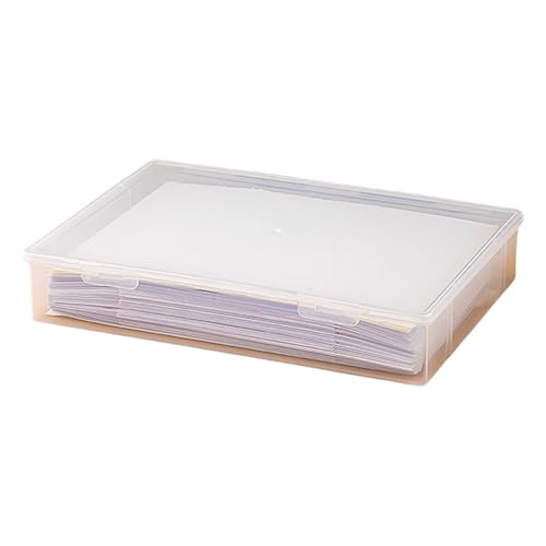 CHIZISX Dokumenthalter Feuchtigkeits Proof Veranstalter Mit Großer Kapazität Plastik Aufbewahrungsbox Mit LID Deckel Für Den Gebrauch Von Zuhause Oder Büro CHIZISX Dokumenthalter Feuchtigkeits Proof Veranstalter Mit Großer Kapazität Plastik Aufbewahrungsbox Mit LID Deckel Für Den Gebrauch Von Zuhause Oder Büro von CHIZISX