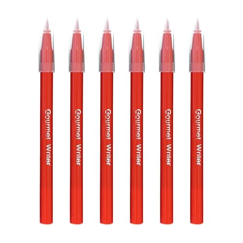 CHIZISX Essbare Marker, essbarer Malstift zum Dekorieren von Kuchen, Lebensmittelqualität Marker für Fondant-Kuchen, Ostereier, 6 Stück CHIZISX Essbare Marker, essbarer Malstift zum Dekorieren von Kuchen, Lebensmittelqualität Marker für Fondant-Kuchen, Ostereier, 6 Stück von CHIZISX