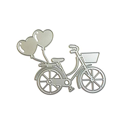 CHIZISX Fahrrad Ballon Metall Stanzformen Schablone Scrapbooking Album Stempel Papier Karte Prägung CHIZISX Fahrrad Ballon Metall Stanzformen Schablone Scrapbooking Album Stempel Papier Karte Prägung von CHIZISX