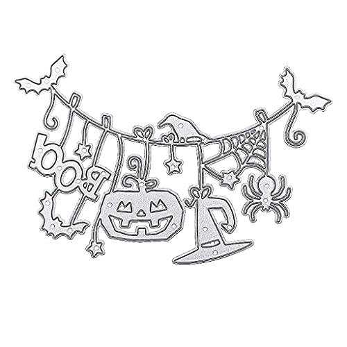 CHIZISX Halloween Metall Stanzformen Schablone Scrapbooking Album Papier Karte CHIZISX Halloween Metall Stanzformen Schablone Scrapbooking Album Papier Karte von CHIZISX