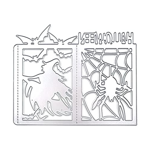 CHIZISX Halloween Spinne Metall Stanzformen Schablone Scrapbooking Album Papier Kart von CHIZISX
