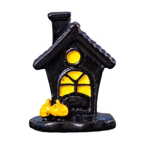 CHIZISX Halloween-Teufelshaus, Miniatur-Harz-Sammelstück, Tischdekoration, für Zuhause, Büro, Party, Desktop-Ornament, Halloween, Kunstharz-Bastelskulptur CHIZISX Halloween-Teufelshaus, Miniatur-Harz-Sammelstück, Tischdekoration, für Zuhause, Büro, Party, Desktop-Ornament, Halloween, Kunstharz-Bastelskulptur von CHIZISX