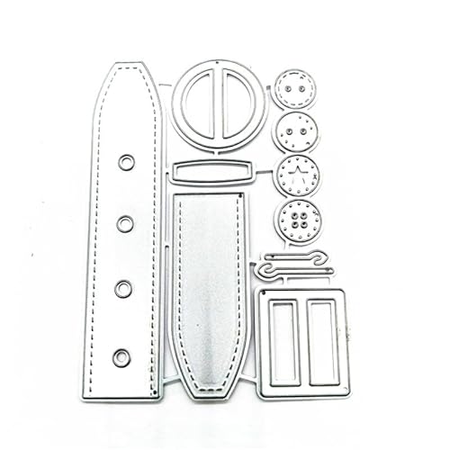CHIZISX Kassette Band Metall Stanzformen Scrapbooking Schablone Stanzungen Karte Prägung Fotoalbum Vorlage Form Dekoration von CHIZISX