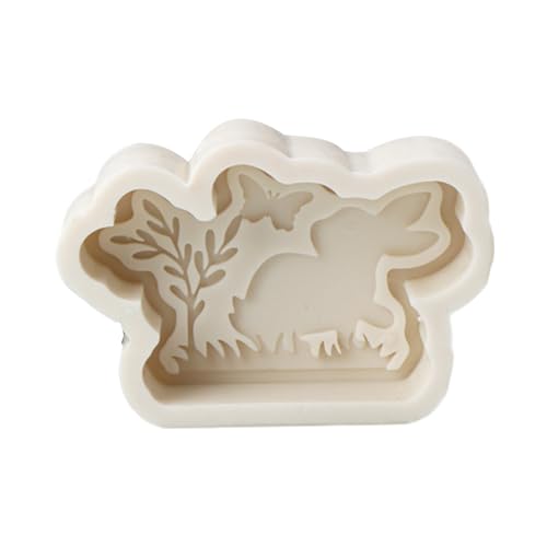 CHIZISX Kerzenform,Kaninchen Silikon Form Schöne Kerze Form Handgemachte Duft Kerze Machen Form Seife Form Kuchen CHIZISX Kerzenform,Kaninchen Silikon Form Schöne Kerze Form Handgemachte Duft Kerze Machen Form Seife Form Kuchen von CHIZISX