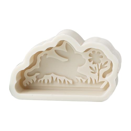 CHIZISX Kerzenform,Kaninchen Silikon Form Schöne Kerze Form Handgemachte Duft Kerze Machen Form Seife Form Kuchen CHIZISX Kerzenform,Kaninchen Silikon Form Schöne Kerze Form Handgemachte Duft Kerze Machen Form Seife Form Kuchen von CHIZISX