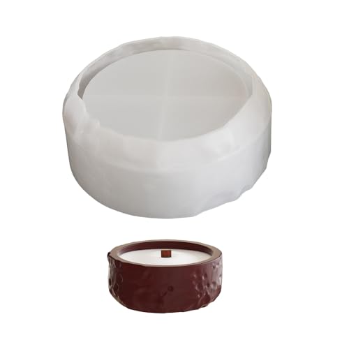 CHIZISX Kerzenform,Mehrzweck-Zylinder-Kerzenhalterform-Set aus stabilem Silikon, tragbar, für Kunstharz-Gips-Bastelbedarf, verschiedene Grö CHIZISX Kerzenform,Mehrzweck-Zylinder-Kerzenhalterform-Set aus stabilem Silikon, tragbar, für Kunstharz-Gips-Bastelbedarf, verschiedene Grö von CHIZISX