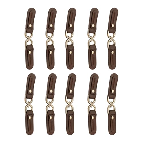 CHIZISX Leder-Knebelknöpfe, zum Aufnähen, für Strickwaren, Jacken, Windjacken, Mäntel, Kleidung, Nähen, Handwerk, 10 Stück CHIZISX Leder-Knebelknöpfe, zum Aufnähen, für Strickwaren, Jacken, Windjacken, Mäntel, Kleidung, Nähen, Handwerk, 10 Stück von CHIZISX